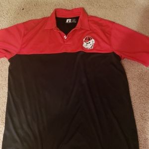 A Georgia Bulldogs polo collared shirt